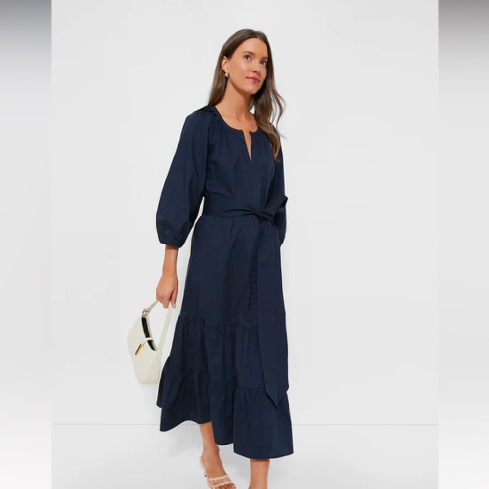 Tuckernuck Navy Lyles Dress EUC